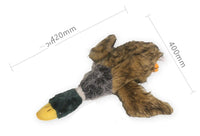 HKM-361875 Bionic Duck-Style Plush Toy for Dogs with Sound Feature