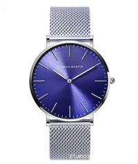 HKM-362131 Stainless Steel Mesh Women's Watch, 36mm Round Dial, Waterproof, Quartz Movement, Rose Gold