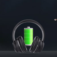 HKM-362451 Wireless Noise-Canceling Bluetooth Headset with Multi-Point Connectivity and Power Display