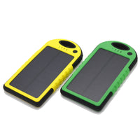 HKM-362579 Portable Solar Power Bank with Dual USB Charging and IPX4 Waterproofing