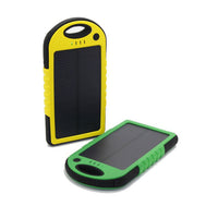 HKM-362579 Portable Solar Power Bank with Dual USB Charging and IPX4 Waterproofing