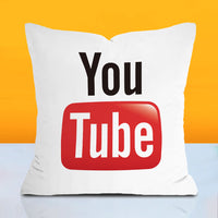 HKM-362771 Customizable Logo Pillow Cover - 45x45cm Soft Decorative Cushion Cover