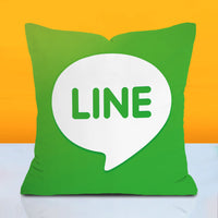 HKM-362771 Customizable Logo Pillow Cover - 45x45cm Soft Decorative Cushion Cover