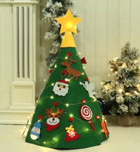 HKM-363155 Felt Christmas Tree Decorations - DIY Felt Pendants for Holiday Crafting