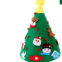 HKM-363155 Felt Christmas Tree Decorations - DIY Felt Pendants for Holiday Crafting