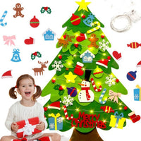 HKM-363155 Felt Christmas Tree Decorations - DIY Felt Pendants for Holiday Crafting