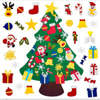 HKM-363155 Felt Christmas Tree Decorations - DIY Felt Pendants for Holiday Crafting