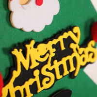 HKM-363155 Felt Christmas Tree Decorations - DIY Felt Pendants for Holiday Crafting