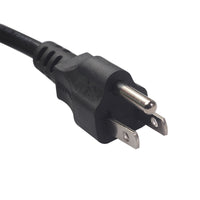 HKM-363283 Power Cable C5 3-Prong IEC Connector - Available in 1.2m, 1.5m, and 1.8m Lengths, 10A Rating, Black