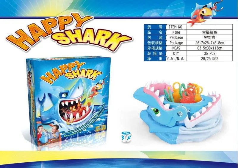 HKM-363347 Shark Bites Educational Game for Kids - Fun Fishing Board Toy
