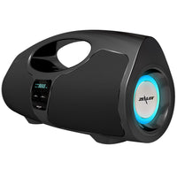 HKM-363411 Portable Bluetooth Speaker with Wired Microphone and 32GB Storage - Black