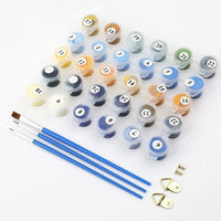 HKM-363475 Hand-painted DIY Digital Oil Painting Kit - Various Sizes and Styles Available