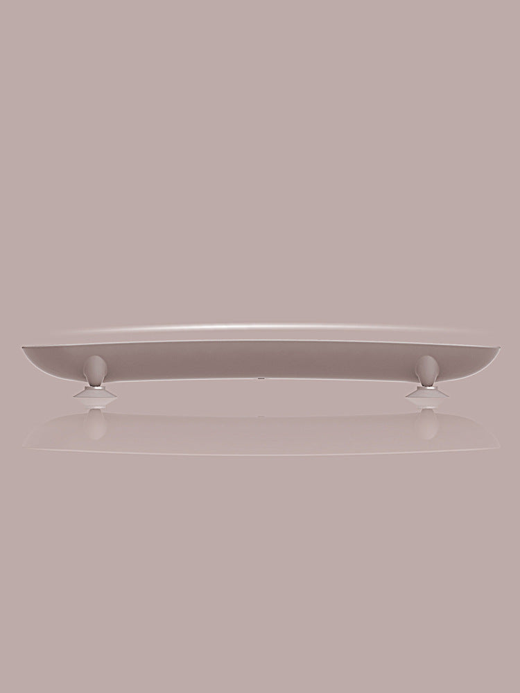 HKM-363731 Anti-Tip Plastic Rice Bowl for Small Dogs and Cats - 200ml Capacity