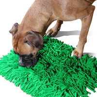 HKM-363731 Dog Sniffing Pad - Energy-Exhausting Interactive Play Mat, 30*45cm, Gray, Polyester