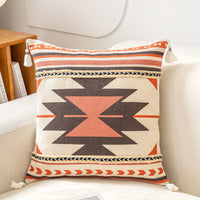 HKM-363923 Scandinavian Ethnic Style Cotton and Linen Sofa Pillow Cover
