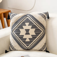 HKM-363923 Scandinavian Ethnic Style Cotton and Linen Sofa Pillow Cover