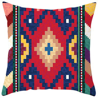 HKM-363987 Bohemian Style Luxury Pillow Cover with Geometric Pattern, 45x45cm Polyesters