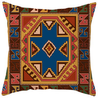 HKM-363987 Bohemian Style Luxury Pillow Cover with Geometric Pattern, 45x45cm Polyesters
