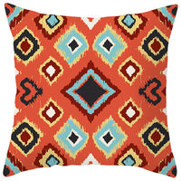 HKM-363987 Bohemian Style Luxury Pillow Cover with Geometric Pattern, 45x45cm Polyesters