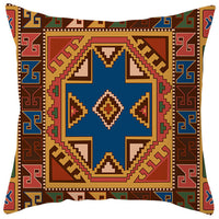 HKM-363987 Bohemian Style Luxury Pillow Cover with Geometric Pattern, 45x45cm Polyesters