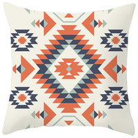 HKM-363987 Bohemian Style Luxury Pillow Cover with Geometric Pattern, 45x45cm Polyesters