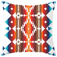 HKM-363987 Bohemian Style Luxury Pillow Cover with Geometric Pattern, 45x45cm Polyesters