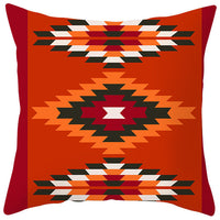 HKM-363987 Bohemian Style Luxury Pillow Cover with Geometric Pattern, 45x45cm Polyesters