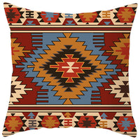 HKM-363987 Bohemian Style Luxury Pillow Cover with Geometric Pattern, 45x45cm Polyesters