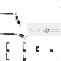 HKM-364051 8mm Dual-lens Endoscope with 4.3 Inch Screen and IP67 Waterproof Rating