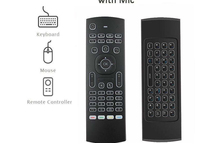 HKM-364051 Wireless Smart Remote Control for PC - Model MX3-M-L RU, Ergonomically Designed 10m Range