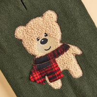 HKM-364115 Simple Army Green Dog Sweater for Autumn and Winter in Various Sizes