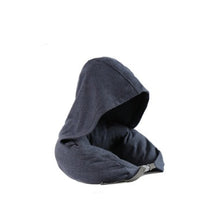 HKM-364243 U-Shaped Latex Neck Pillow in Multiple Color Options and Comfortable Cotton Fabric
