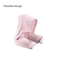 HKM-364243 U-Shaped Latex Neck Pillow in Multiple Color Options and Comfortable Cotton Fabric