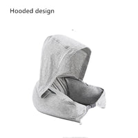 HKM-364243 U-Shaped Latex Neck Pillow in Multiple Color Options and Comfortable Cotton Fabric