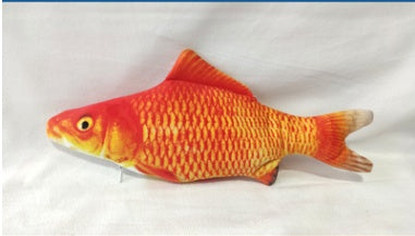 HKM-364307 Electric cat simulation jump fish usb charging jump fish cat toy