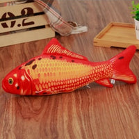 HKM-364307 Electric cat simulation jump fish usb charging jump fish cat toy