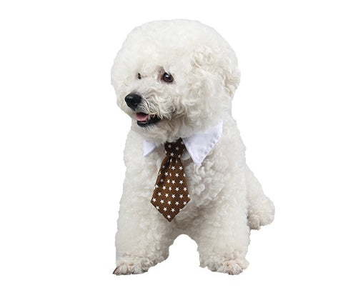 HKM-364371 Cartoon Print Pet Bow Tie for Dogs - Small and Large Sizes Available