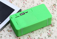HKM-364435 Compact Wireless Bluetooth Speaker for Outdoor Use – Mini Subwoofer with Card Reader Function