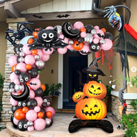 HKM-364499 18-Inch Aluminum Balloon Halloween Party Decorations - Pumpkin, Bat, Spider & More