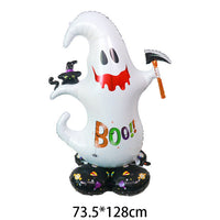 HKM-364499 18-Inch Aluminum Balloon Halloween Party Decorations - Pumpkin, Bat, Spider & More