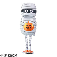 HKM-364499 18-Inch Aluminum Balloon Halloween Party Decorations - Pumpkin, Bat, Spider & More