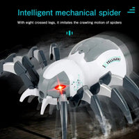 HKM-364691 Remote Control Electric Spider Toy with Spray and Music for Outdoor Fun for Ages 5 and Up