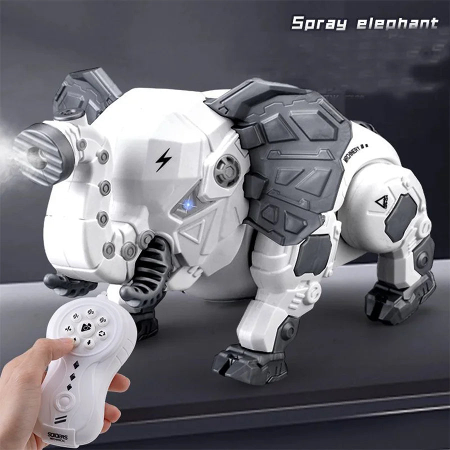 HKM-364691 Remote Control Electric Spider Toy with Spray and Music for Outdoor Fun for Ages 5 and Up