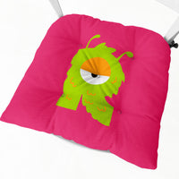 HKM-364755 Cartoon Flower Pattern Thick Plush Chair Pad for Single Seat Sofas