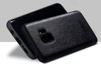 HKM-364947 Luxury Leather Back Cover for Samsung Note9, Note8 - TPU Material in Black, Brown, Red, Sapphire