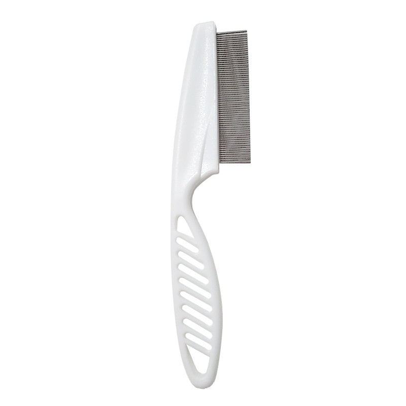 HKM-364947 Pet Needle Comb for Dogs and Cats - One-Click Hair Removal Comb, Available in Round Gray, Blue, and Pink