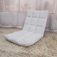 HKM-365075 Versatile Single Folding Bed Chair for Bay Windows - Modern Fabric Design in Multiple Colors