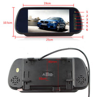 HKM-365203 7-Inch Car Rear View Display with Automatic NTSC/PAL Switching and 160-Degree Viewing Angle