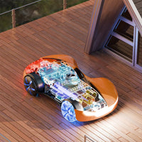 HKM-365267 2.4GHz Remote Control 360° Rotating Stunt Car – Dual Control Gesture Sensing RC Drift Car for Ages 5+
