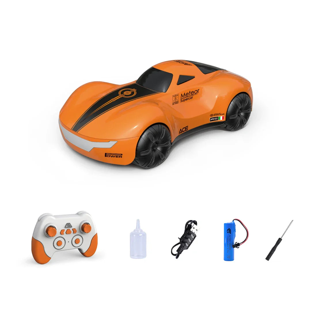 HKM-365267 2.4GHz Remote Control 360° Rotating Stunt Car – Dual Control Gesture Sensing RC Drift Car for Ages 5+